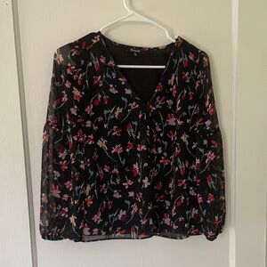 Madewell Floral Blouse